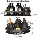 Kit Suporte Organizador em Alumínio + Adesivos ProFix - VitaAlu [FRETE GRÁTIS]