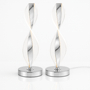 Abajur LED Mesa Design Infinito 3 Tons Bivolt Decorativo - VitaLux Decor