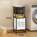 Cesto Roupa Suja Duplo Multiuso Organizador Prático Grande