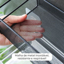 Cesto Organizador Suporte Aramado – Com Adesivos ProFix!