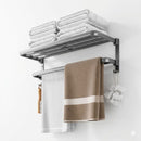 Porta-Toalhas Retrátil em Alumínio + Adesivos ProFix™ de BRINDE!