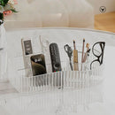 Organizador acrílico transparente multiuso para maquiagem e cosméticos