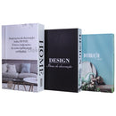 Livros Decorativos Organizadores Kit 3 - Home Decor