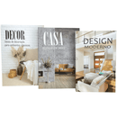 Kit 3 Livros Decorativos Organizadores - Modelo DECOR