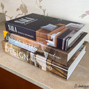 Kit Livros Decorativos Organizadores - Design Moderno