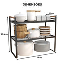 PRATELEIRA FERRO PARA COZINHA