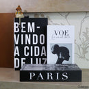 Kit Livros Decorativos Organizadores- Modelo Paris