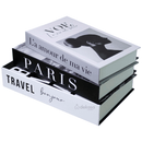 Kit Livros Decorativos Organizadores- Modelo Paris